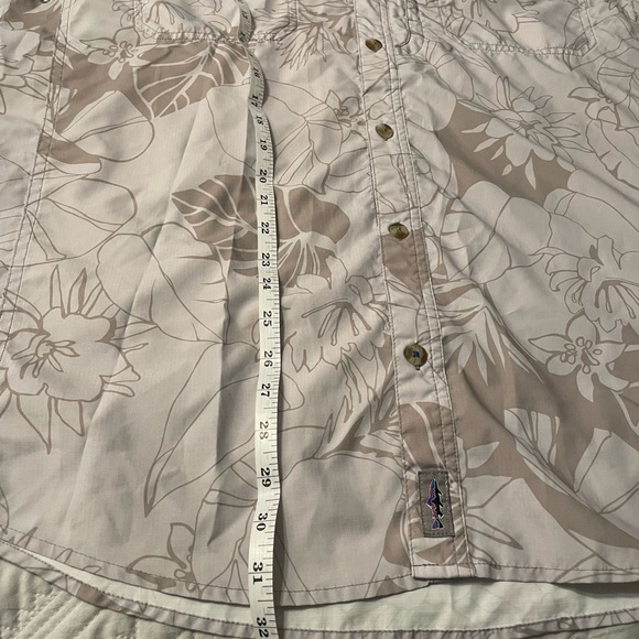 Patagonia Casual Button Down Shirt - Gray and Blue - Picture 10 of 12